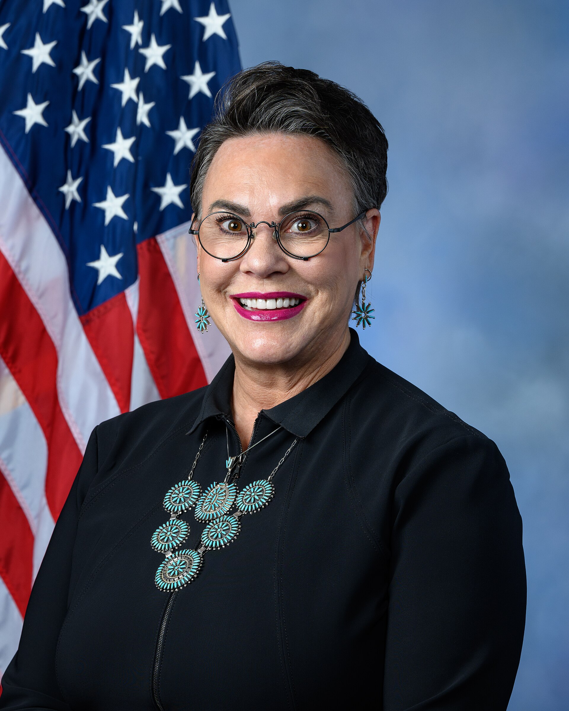 Photo: US House of Representatives / Wikimedia Commons (Public domain — verified at https://commons.wikimedia.org/wiki/File:Official-harriet-hageman-wy00.jpg on 2026-10-13) · via The Daily Letter Harriet Hageman