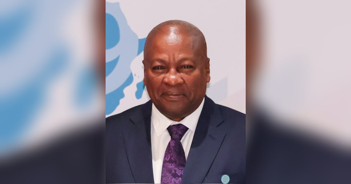 Ghana's President John Dramani Mahama