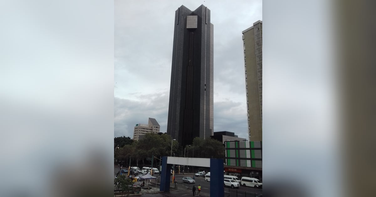 The South African Reserve Bank building in Pretoria
