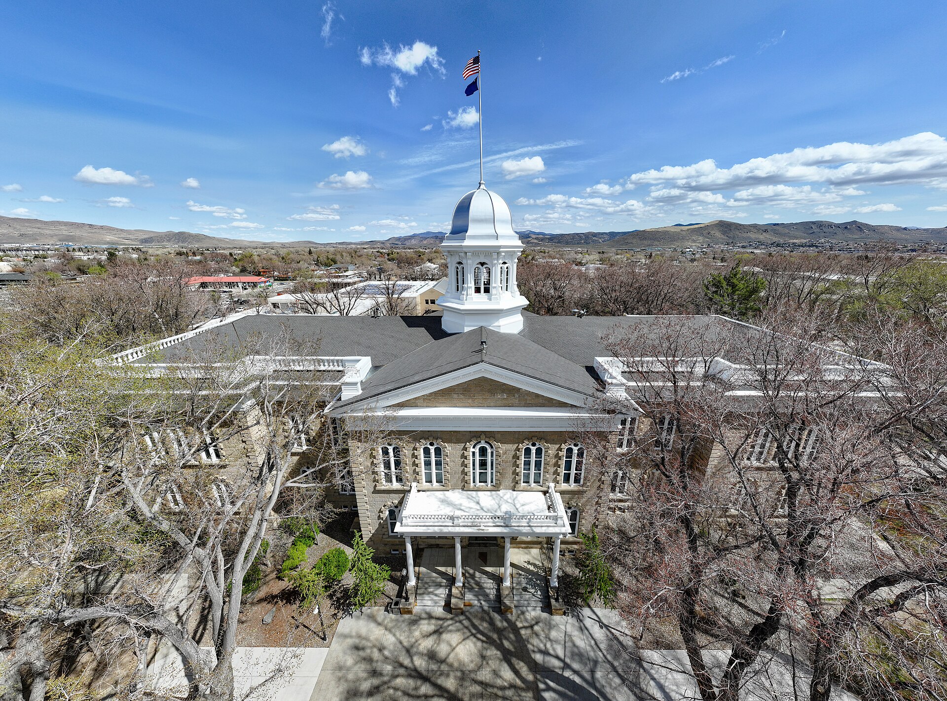 The Nevada State Capitol in Carson City