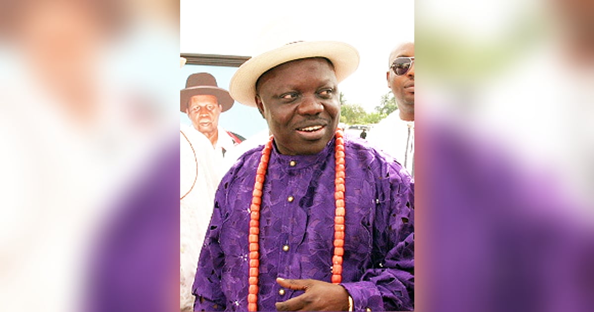 Portrait of former Delta State Governor Emmanuel Uduaghan.