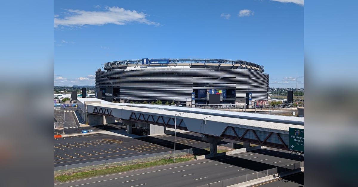 Exterior of MetLife Stadium during the 2026 FIFA World Cup