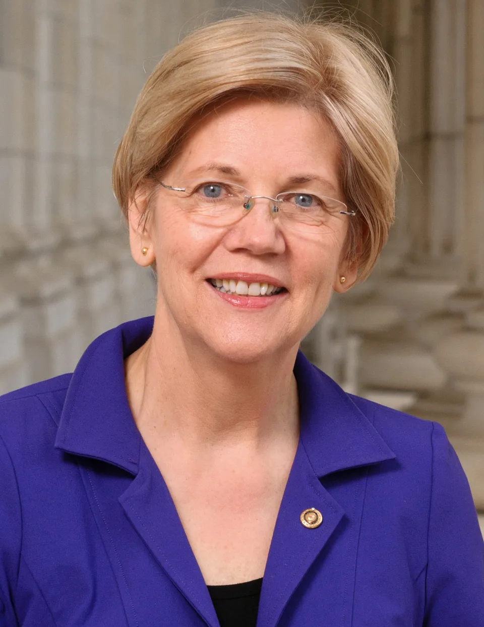 Sen. Elizabeth Warren, official Senate portrait