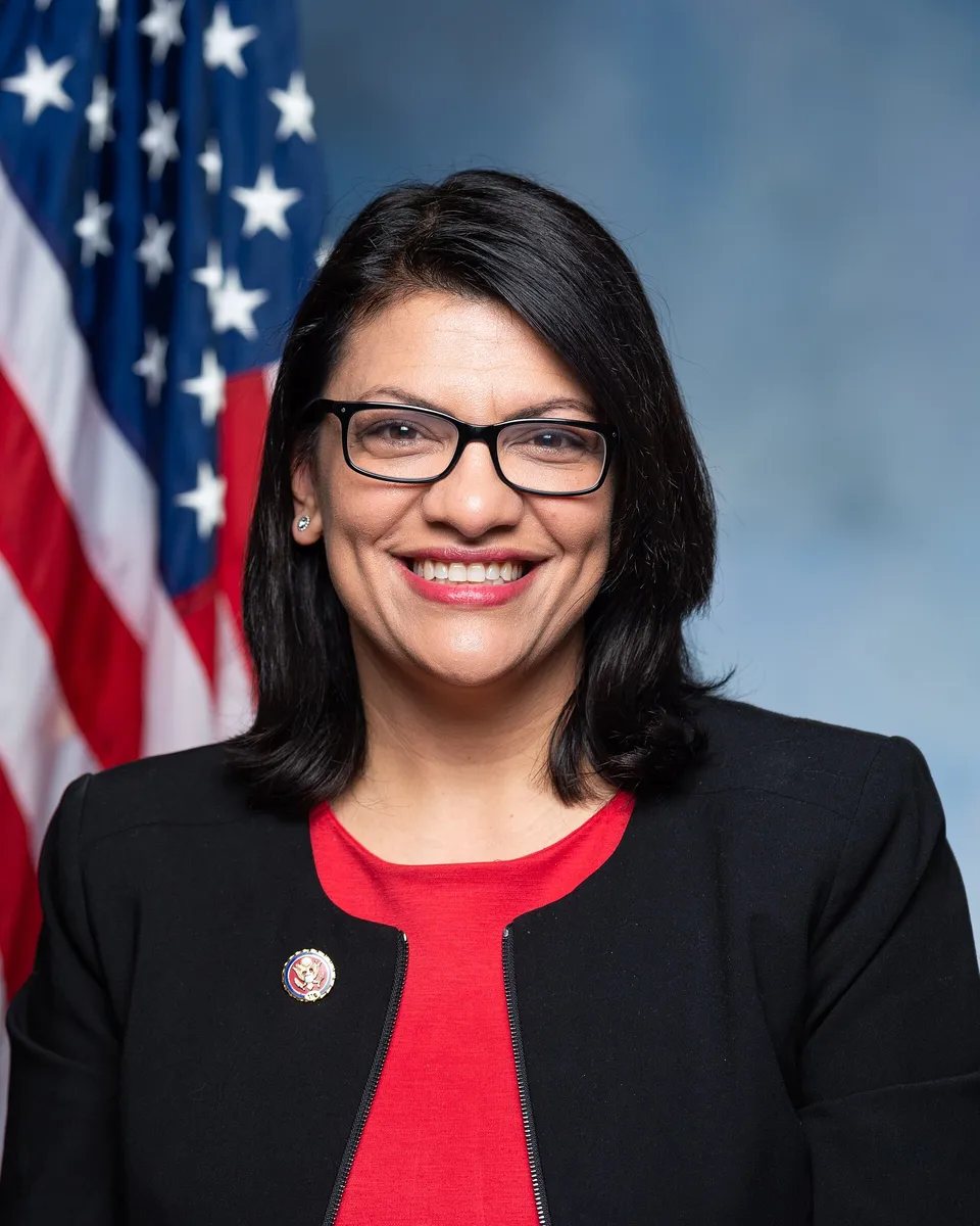 Official portrait of Rep. Rashida Tlaib