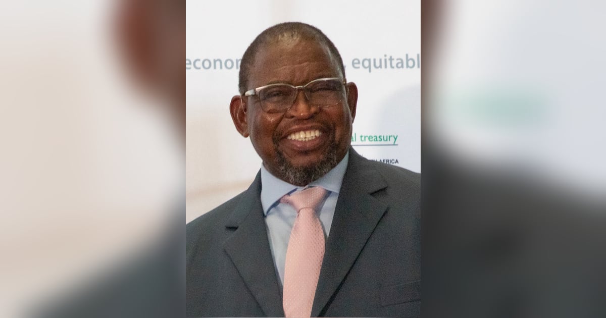 Enoch Godongwana, South Africa's finance minister